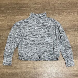 Kyodan Marled Gray Turtleneck Sweater